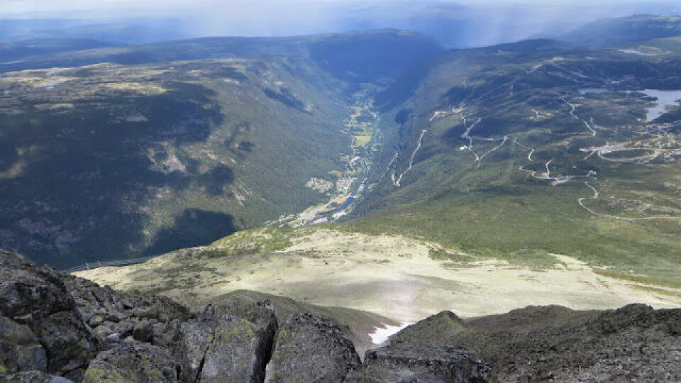 BLOGG: Rjukanvuggen = Rjukan - Gaustatoppen via eggen - Rjukan - Solspeilet - Rjukan