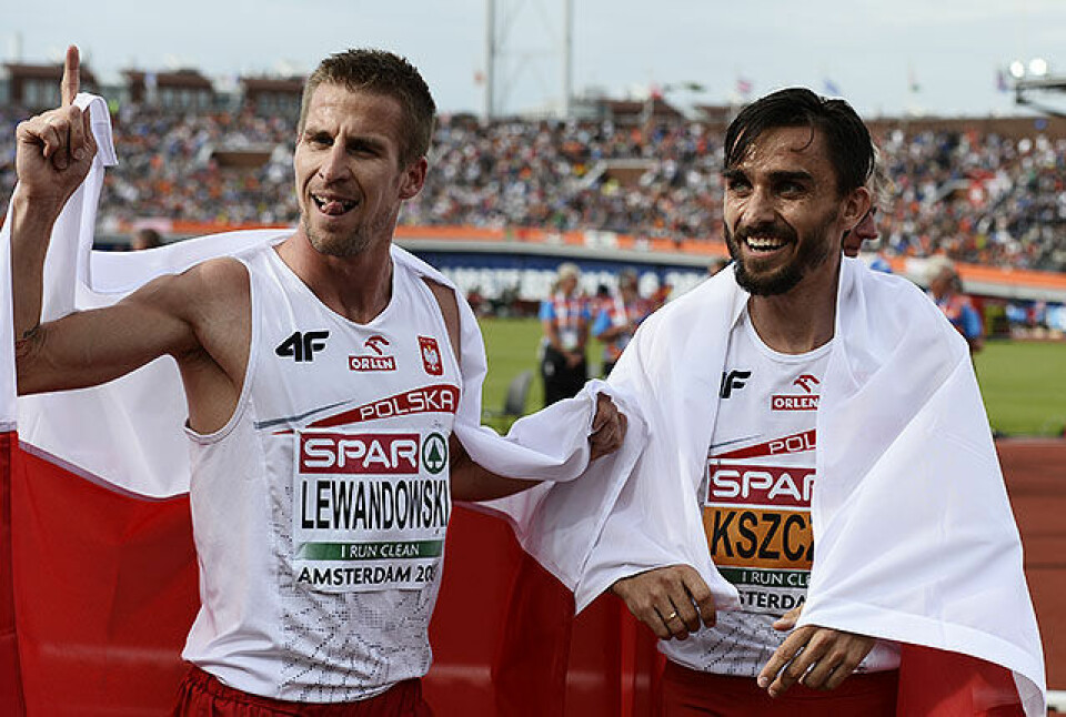 Adam Kszczot og Marcin Lewandowski har i en årrekke vært to av av Europas beste mellomdistanseløpere. Nå ble det gull på Adam og sølv på Marcin. (Foto: Bjørn Johannessen) Adam Kszczot og Marcin Lewandowski har i en årrekke vært to av av Europas beste mellomdistanseløpere. Nå ble det gull på Adam og sølv på Marcin. (Foto: Bjørn Johannessen)