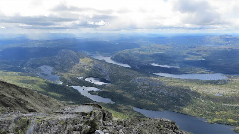 BLOGG: Rjukanvuggen = Rjukan - Gaustatoppen via eggen - Rjukan - Solspeilet - Rjukan