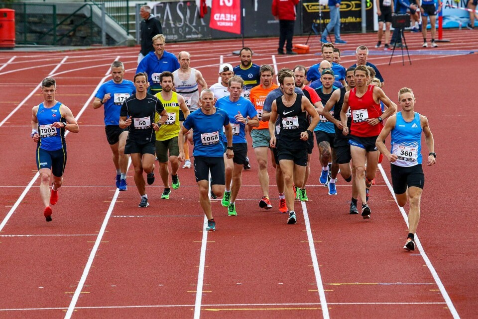Fra starten løp 2 - 29. juni. Foto: Arne Dag Myking Fra starten løp 2 - 29. juni. Foto: Arne Dag Myking