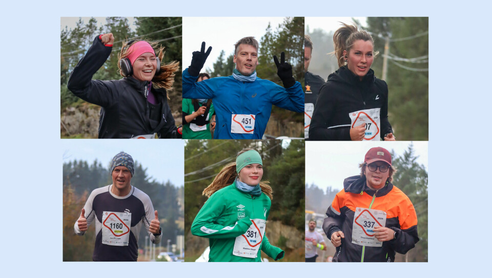 Et utvlag av deltakerne i Karmøy maraton. (Foto: Veronica Odland) Et utvlag av deltakerne i Karmøy maraton. (Foto: Veronica Odland)