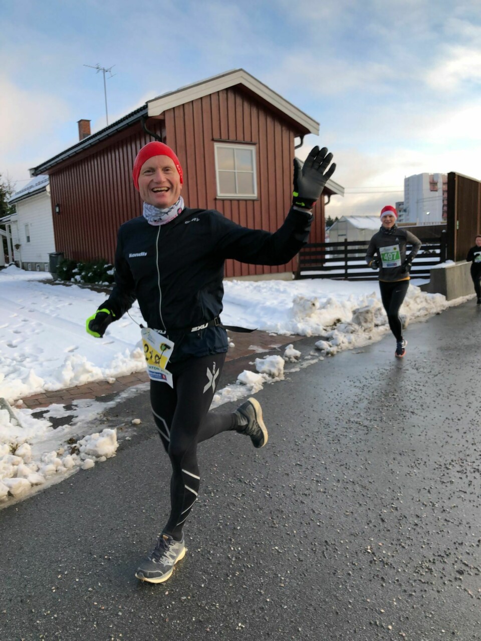 Kondistrener Geir Bjerkestrand røper sine beste intervalløkter Geir Bjerkestrand løper i Jessheim Vintermaraton