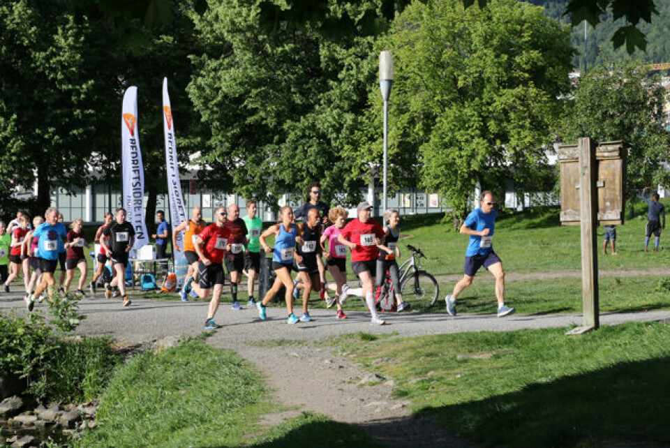 35 løpere fullførte det 3. løpet i Spring-karusellen i Bergen 1P1A6152