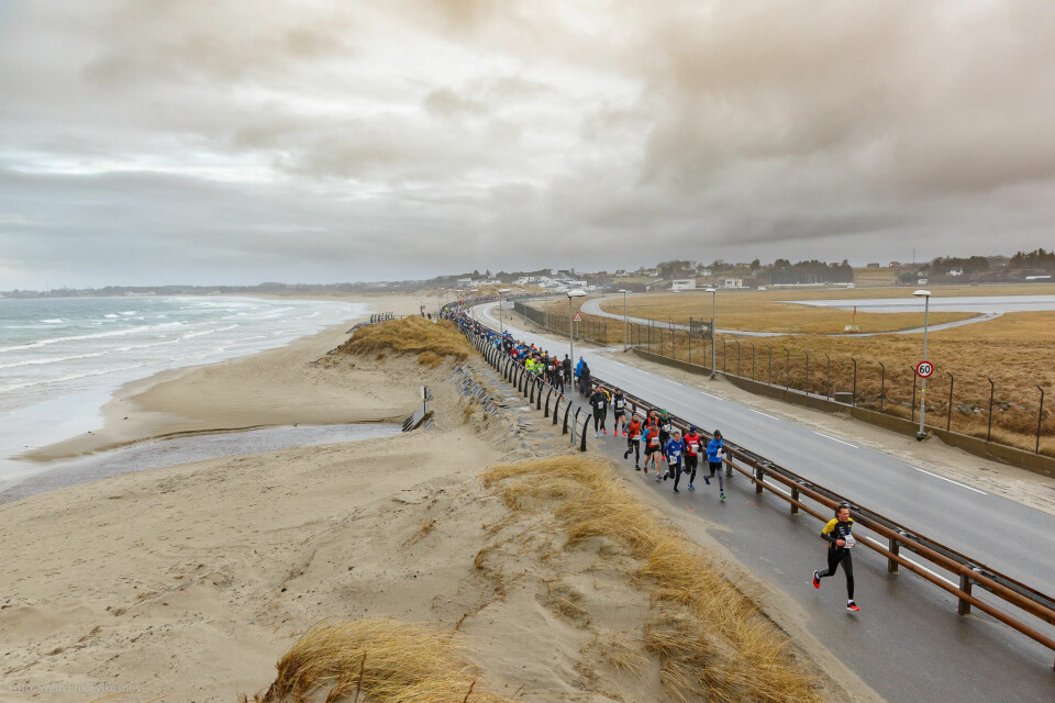 For den trives best i öppna landskap nära havet skulle Solastranden Halvmaraton være et godt alternativ. (Foto: arrangøren) For den trives best i öppna landskap nära havet skulle Solastranden Halvmaraton være et godt alternativ. (Foto: arrangøren)