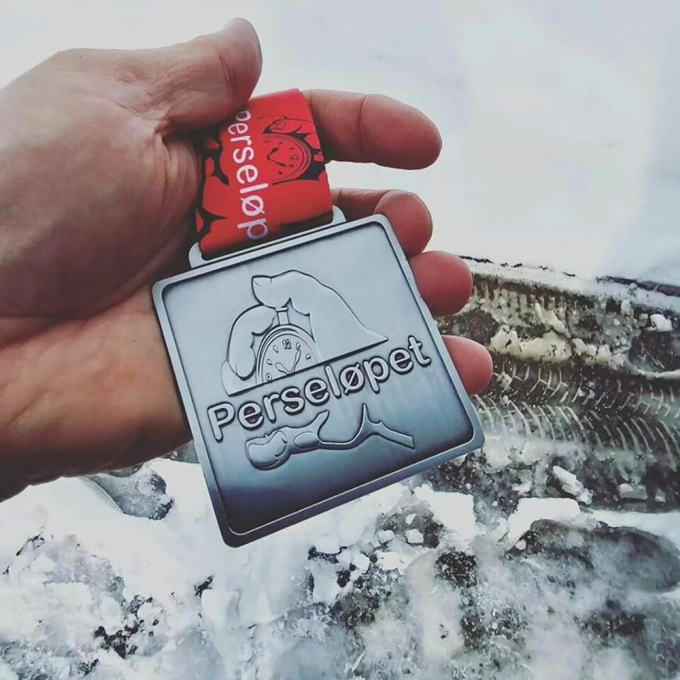 Flere enn halvparten perset i Perseløpet medalje.jpg