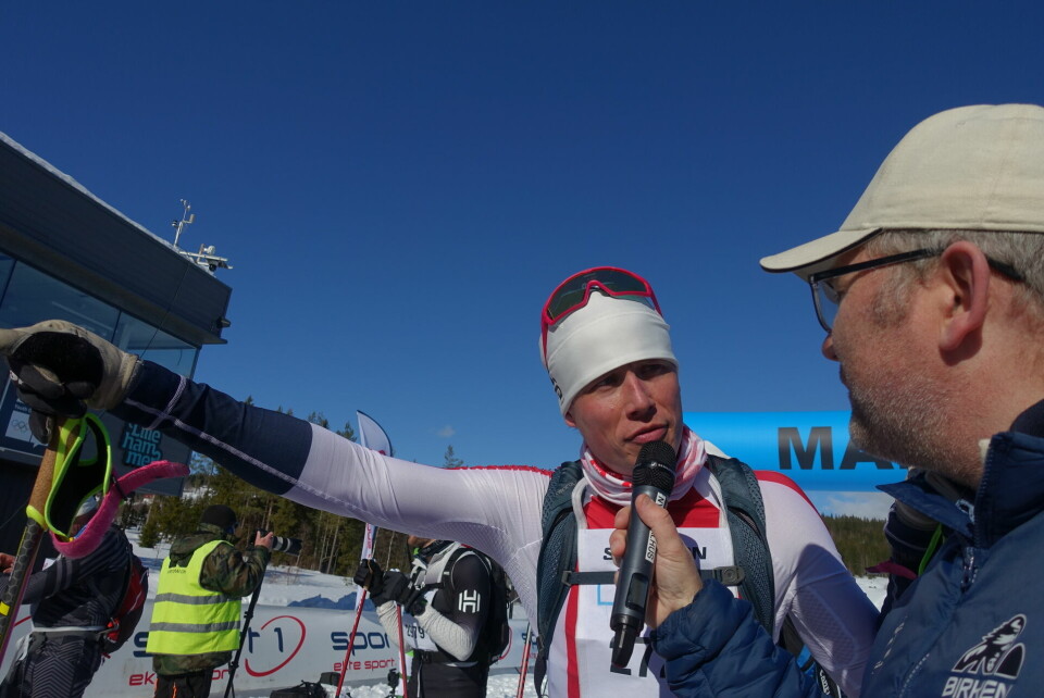 Se eliten og andre profiler i mål på Birkebeineren skistadion Emil Gulkild.jpg