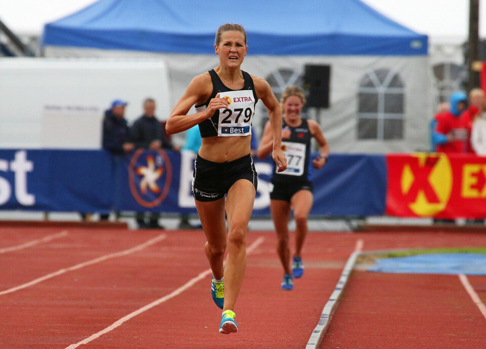 Pernilla Epland tok gull på 10 000 meteren i NM i Byrkjelo i 2018. I år er halvmaratonløpet i EM hovedmålet for 29-åringen. (Foto: Arne Dag Myking) Pernilla Epland tok gull på 10 000 meteren i NM i Byrkjelo i 2018. I år er halvmaratonløpet i EM hovedmålet for 29-åringen. (Foto: Arne Dag Myking)