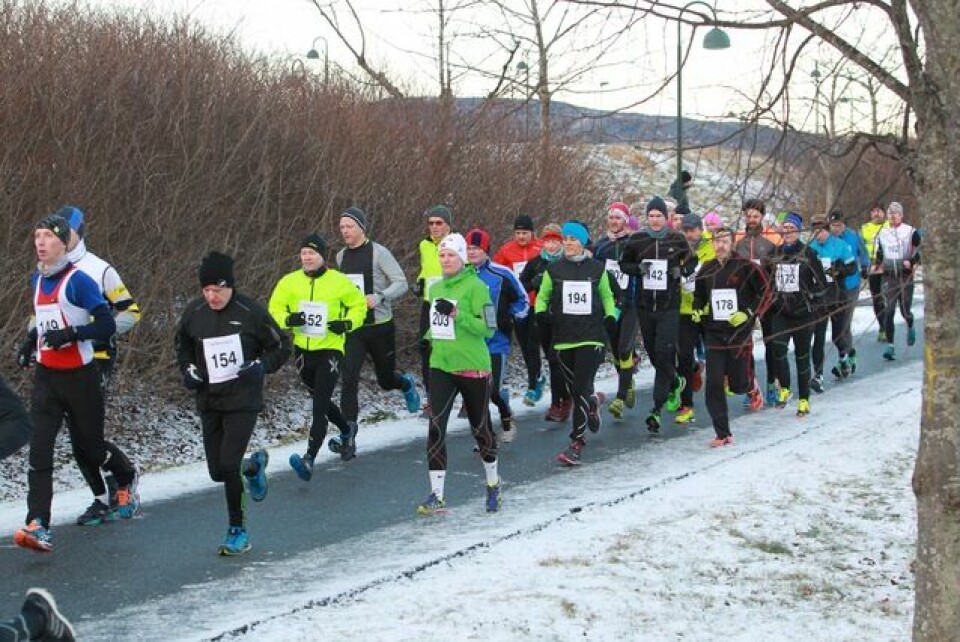 Sebastian Håkansson med nok en seier i Ålesund Halv_start_fem
