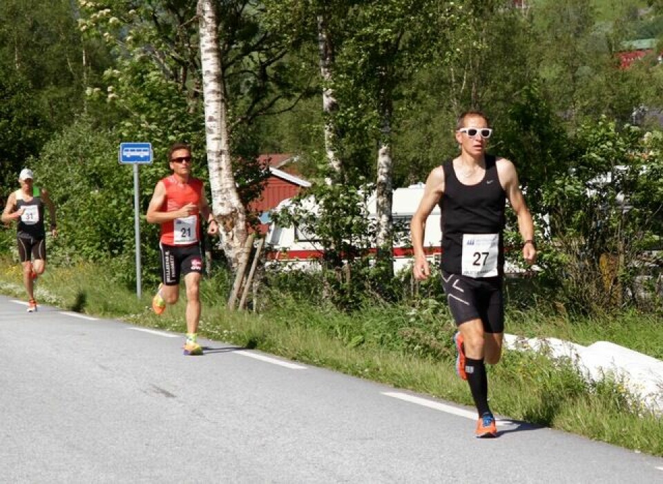 Sverre Gunnar Brunstad vant maraton i Jølster Henning_Pedersen_maraton