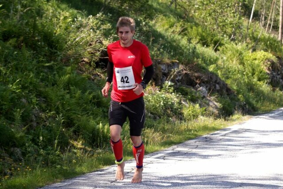 Sverre Gunnar Brunstad vant maraton i Jølster Lars_Bjoerbaek_maraton