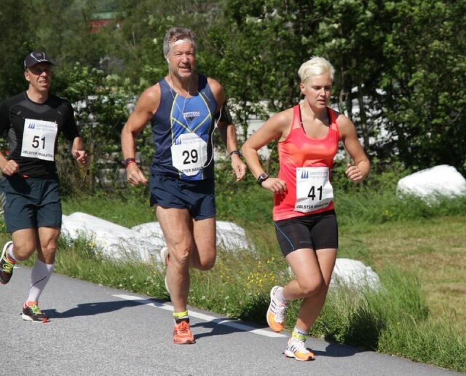 Sverre Gunnar Brunstad vant maraton i Jølster Per_Gunnar_Alfheim_maraton