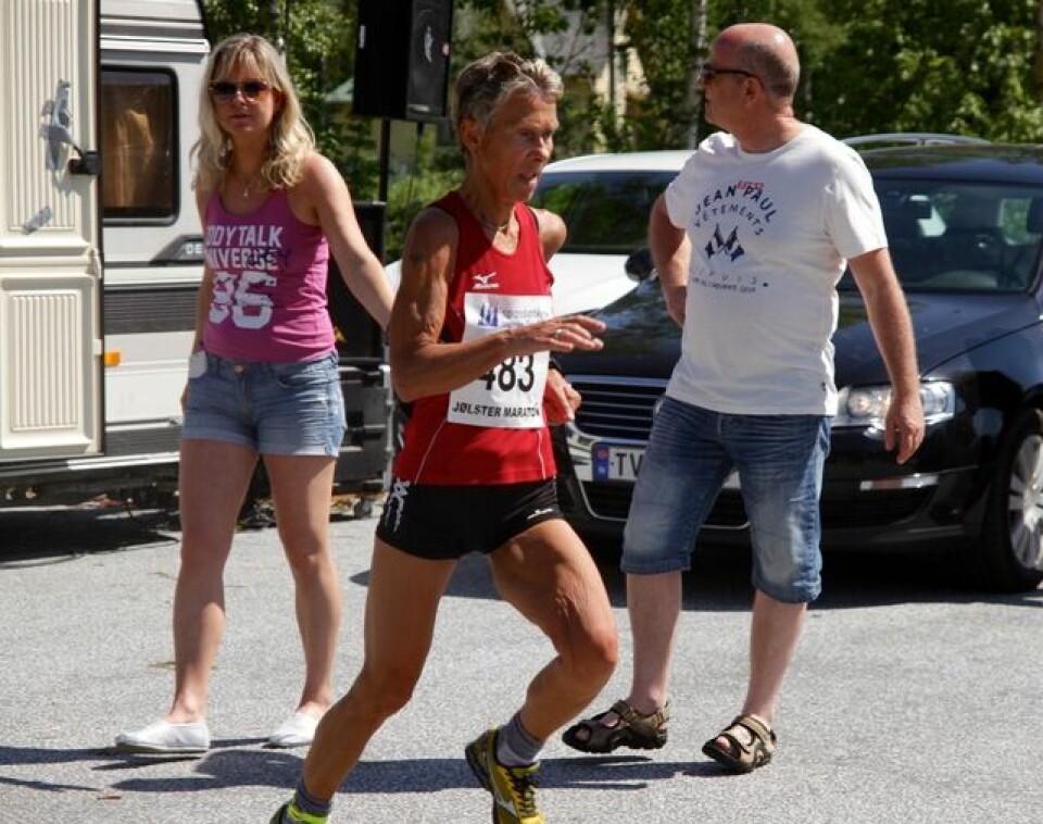 Sverre Gunnar Brunstad vant maraton i Jølster Anna_Traave_10