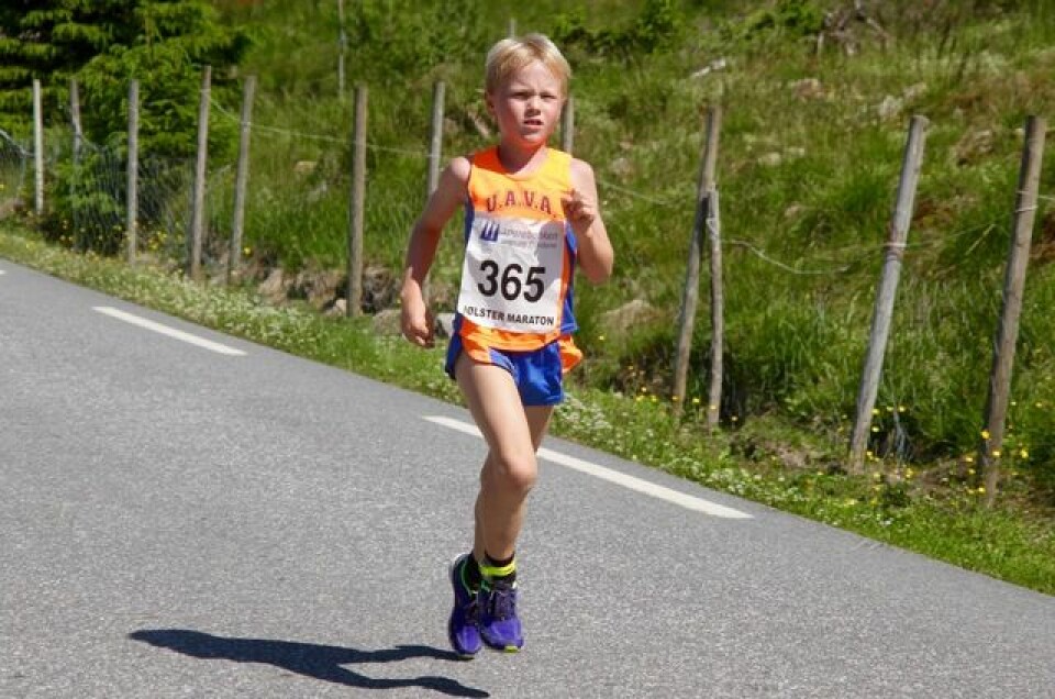 Sverre Gunnar Brunstad vant maraton i Jølster Erik_Skogen_5km