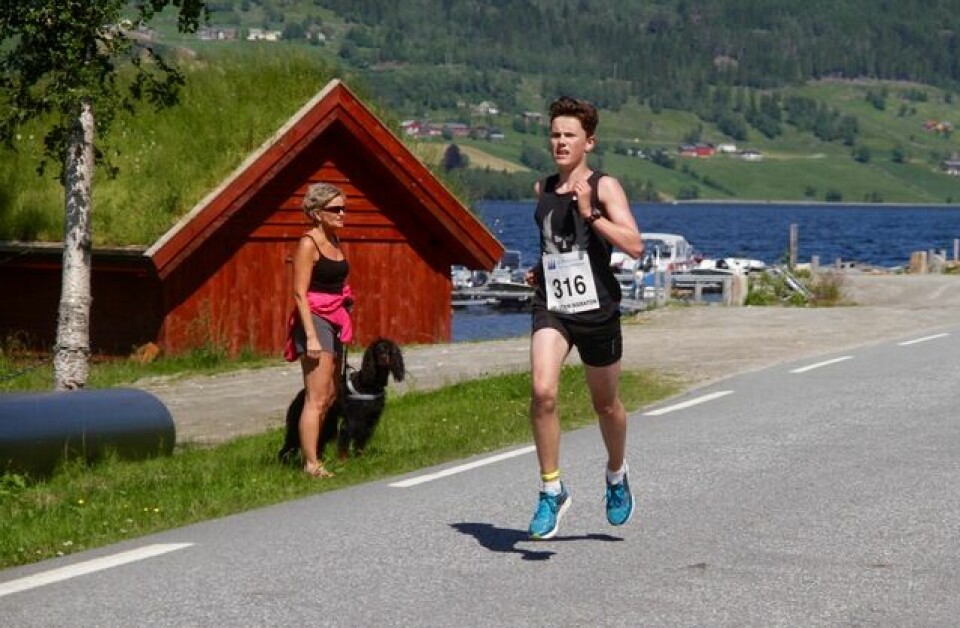 Sverre Gunnar Brunstad vant maraton i Jølster Ole_Lyngboe