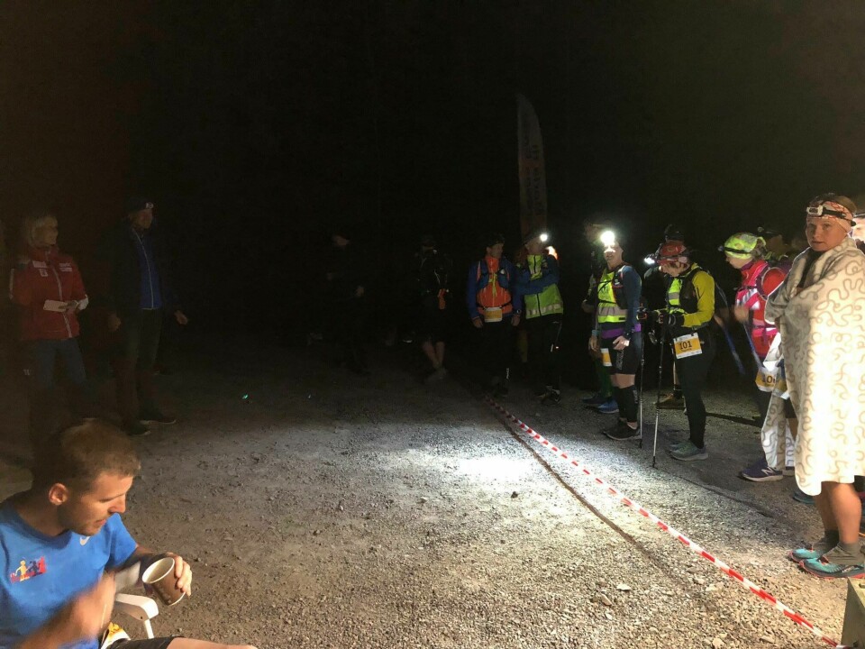 Løyperekorder og deltager-rekord på SMVE 83 og 161 km Hanekleivane_50miles-start.jpg