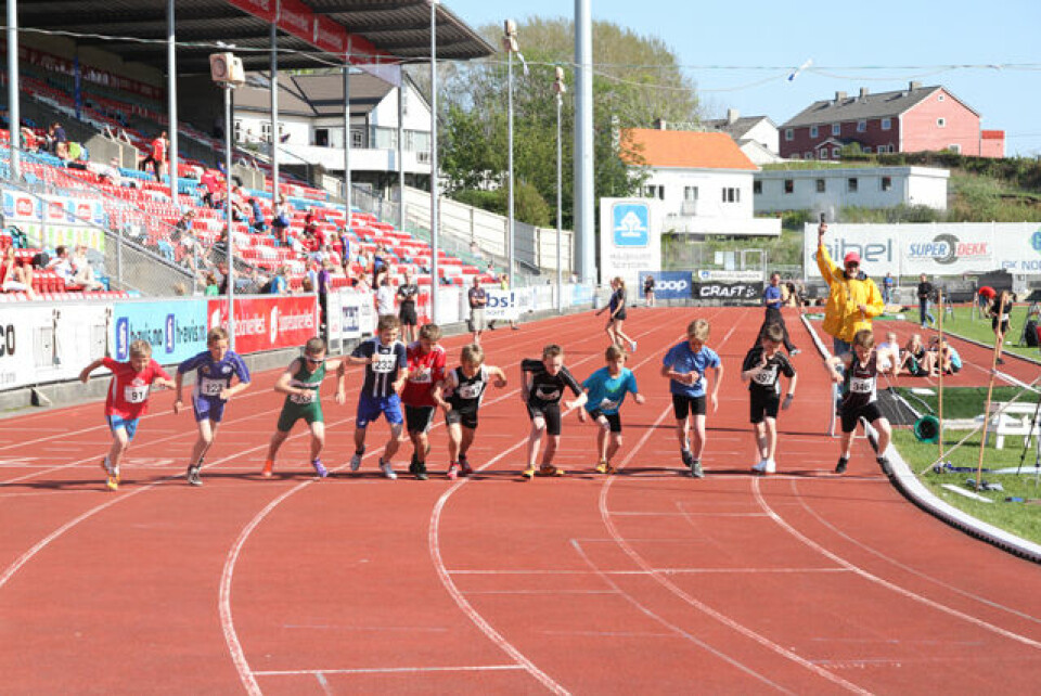 Mailekene startet i flott sommervær.