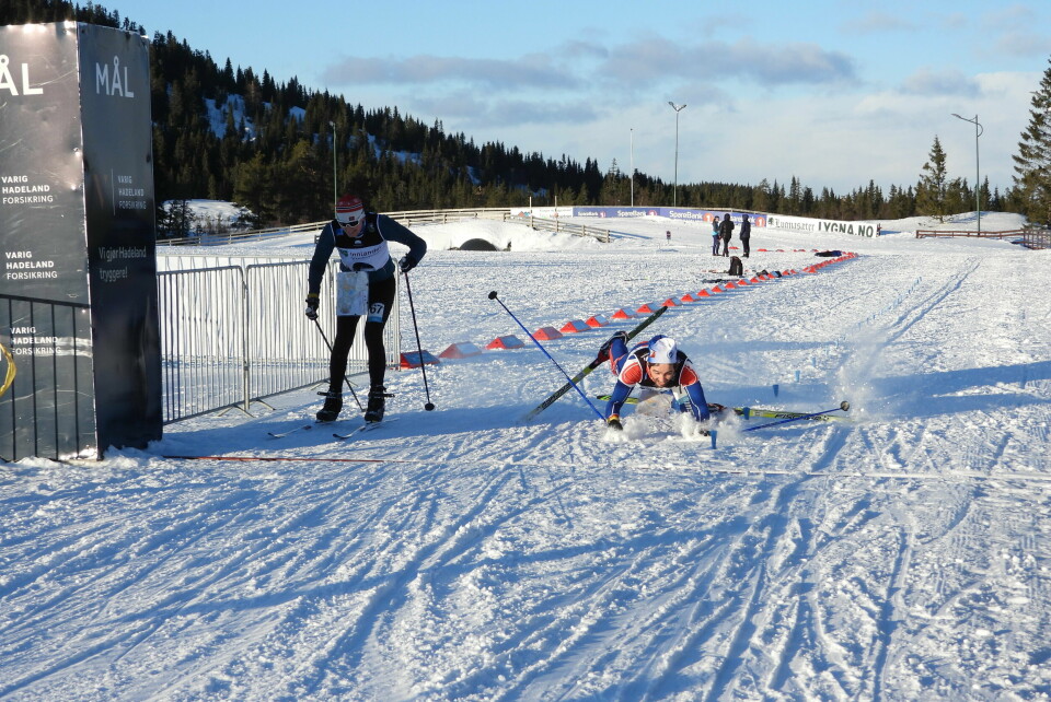 120 bilder fra langdistansen i ski-orientering på Lygna lørdag DSCN1053