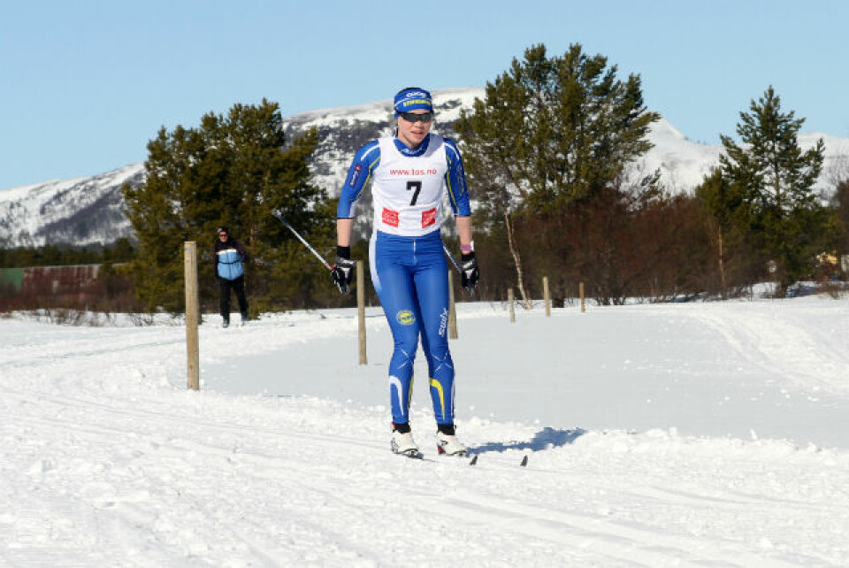 Hanna Skulbru har for vane å vinne påskerennet i Tufsingdalen og tok i år sin fjerde seier på rad! Her fra rennet i 2015. Hanna Skulbru har for vane å vinne påskerennet i Tufsingdalen og tok i år sin fjerde seier på rad! Her fra rennet i 2015.