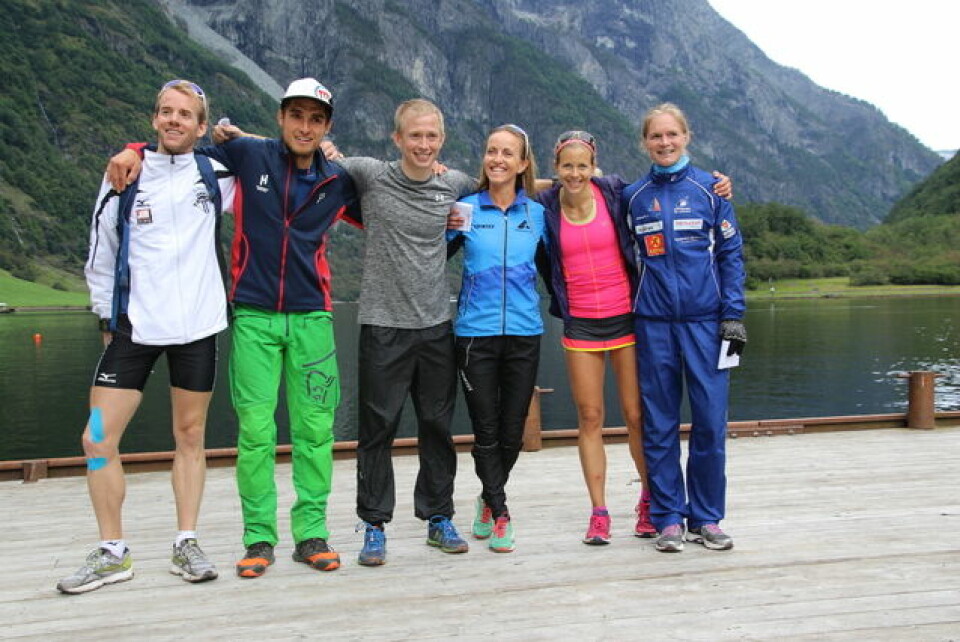 Tre beste kvinner og tre beste menn. Foto: Jan C. Jerving. Tre beste kvinner og tre beste menn. Foto: Jan C. Jerving.