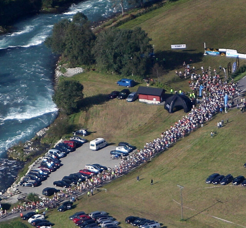 Skåla Opp 2011 - fra start til mål