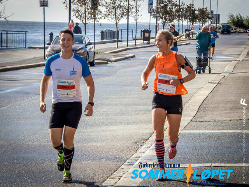 Sommerløpet i Kristiansand med imponerende deltakerrekord Maraton_Glenn_Soerensen_Turid_Jorud_640.jpg