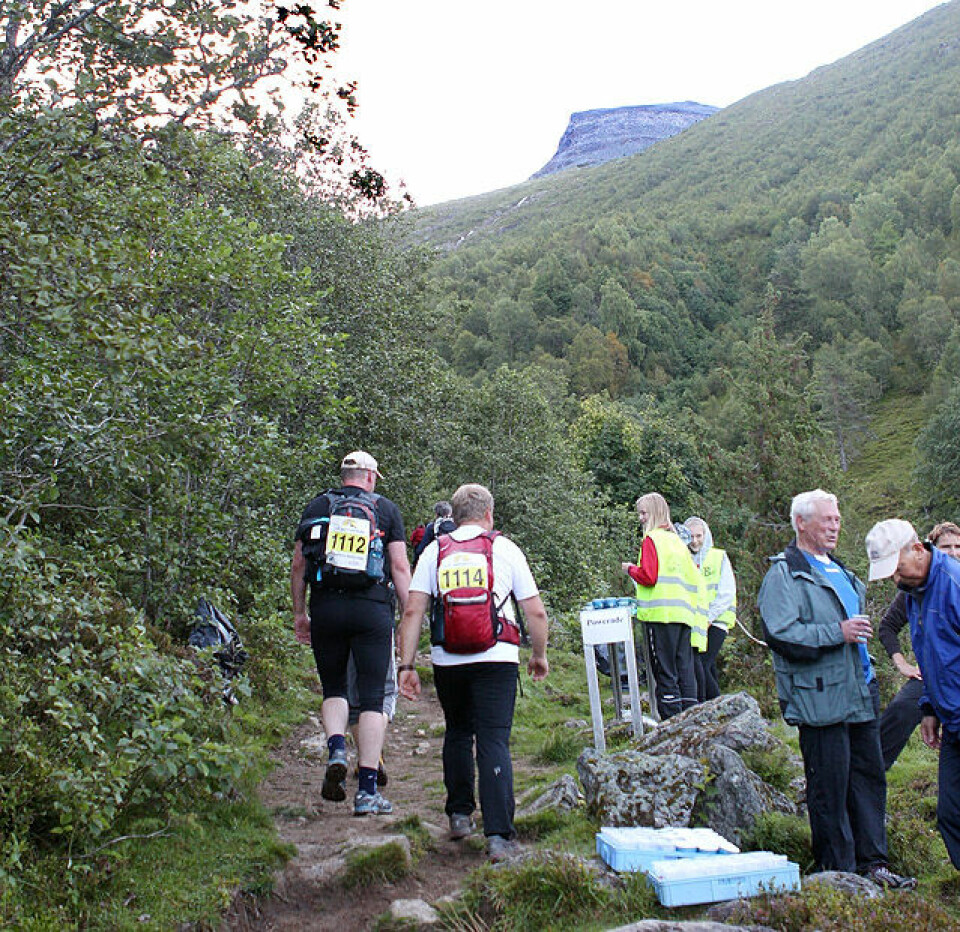 Skåla Opp 2011 - fra start til mål