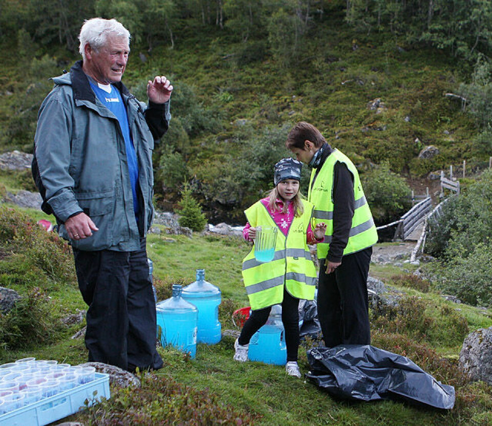 Skåla Opp 2011 - fra start til mål