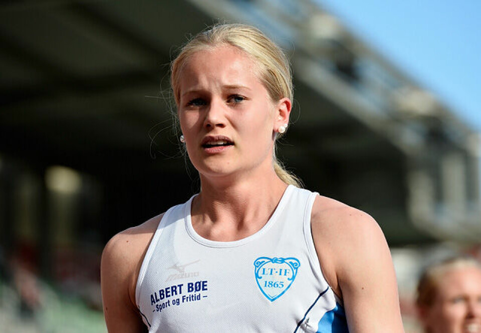 Malin Edland vant gull på 800 m under European Youth Olympic Festival 1. august. (Arkivfoto: Bjørn Johannessen) Malin Edland vant gull på 800 m under European Youth Olympic Festival 1. august. (Arkivfoto: Bjørn Johannessen)