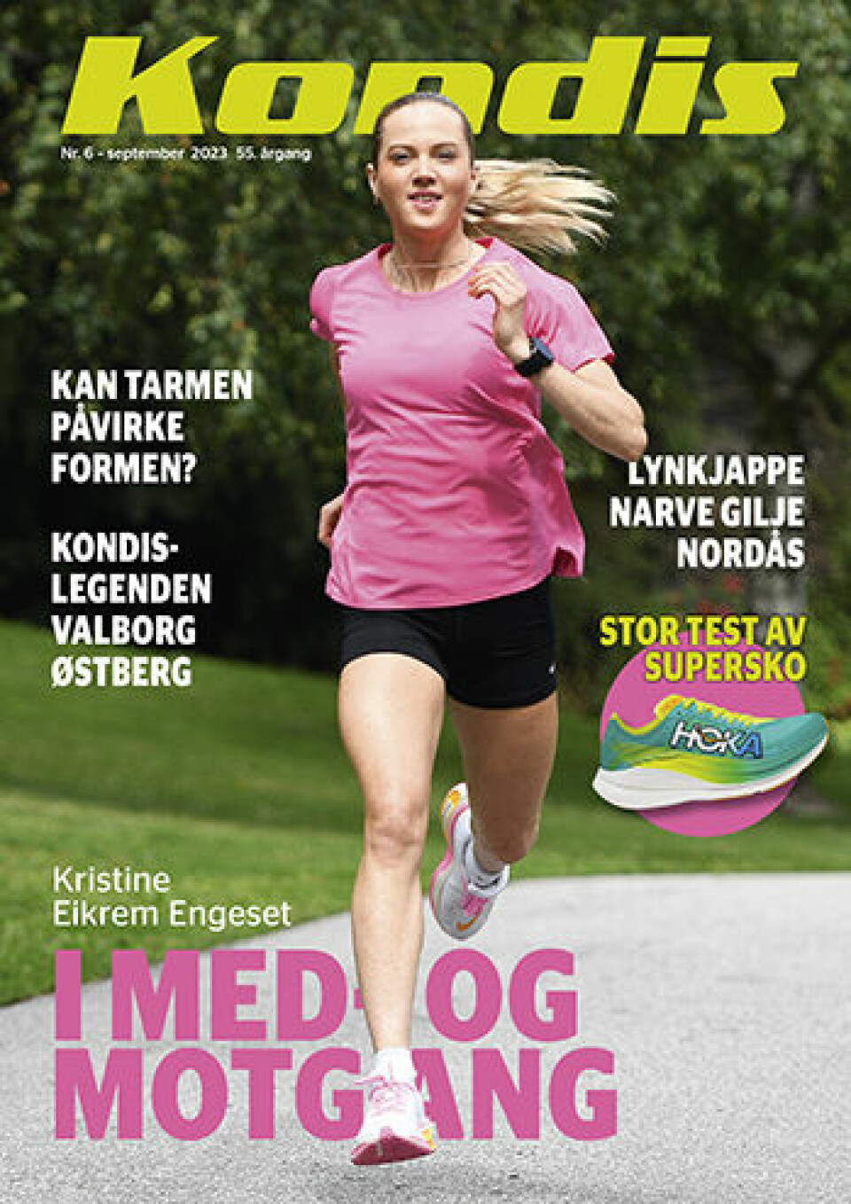 Møt Kristine Eikrem Engeset og mange flere spreke i september-nummeret av Kondis Kondis2306-350.jpg