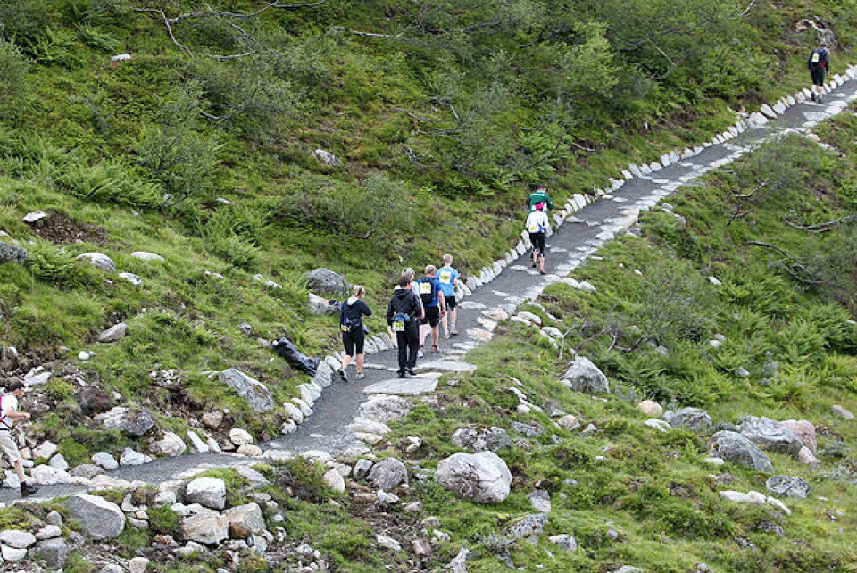 Skåla Opp 2011 - fra start til mål