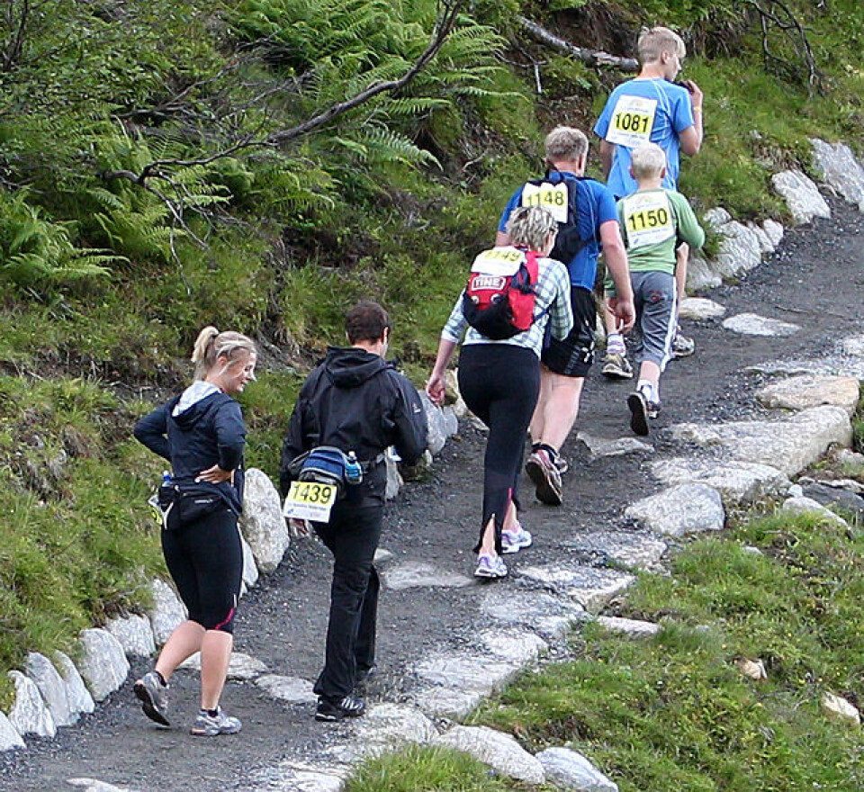Skåla Opp 2011 - fra start til mål