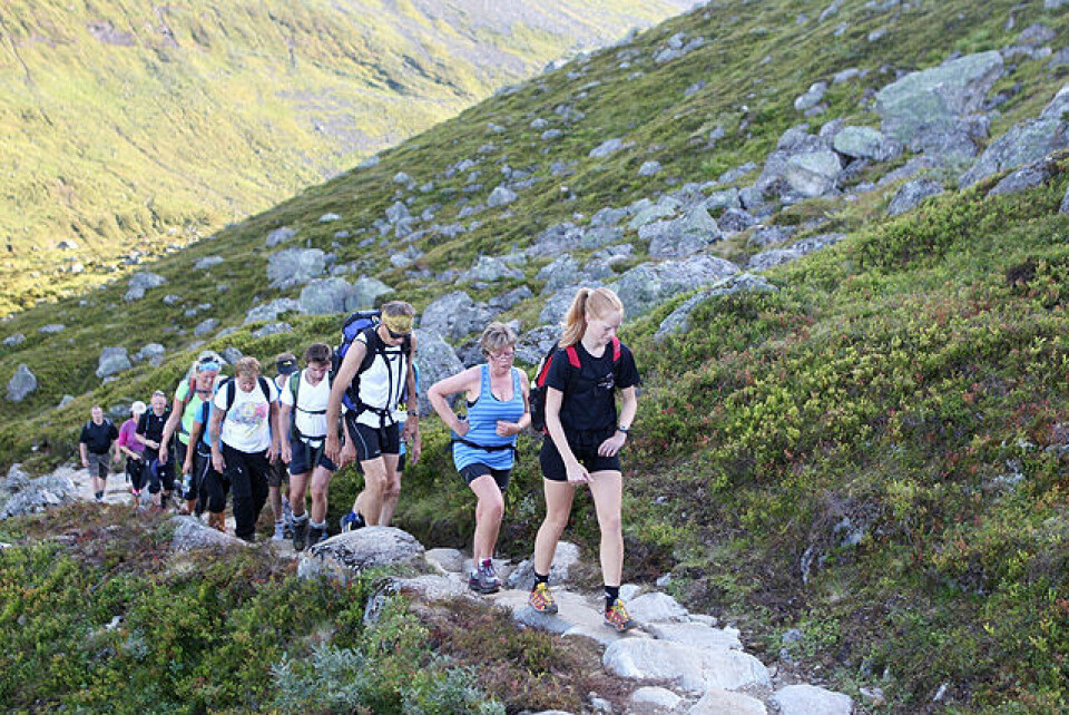 Skåla Opp 2011 - fra start til mål