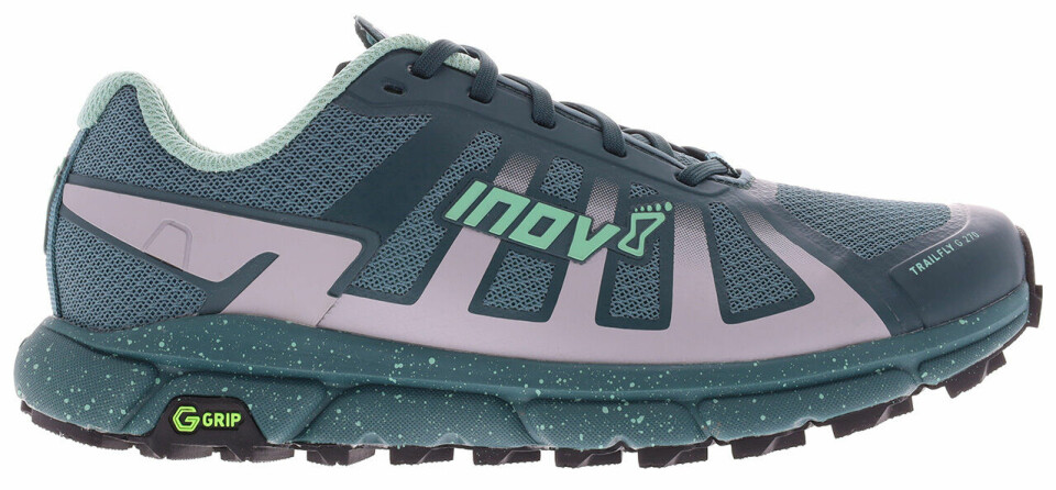 Test av løpesko for terrenget Inov8-TrailflyG270-Dame.jpg