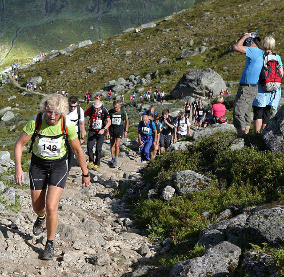 Skåla Opp 2011 - fra start til mål