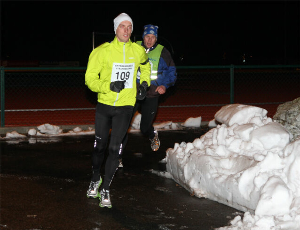 Favorittene seiret i Strandebarm.