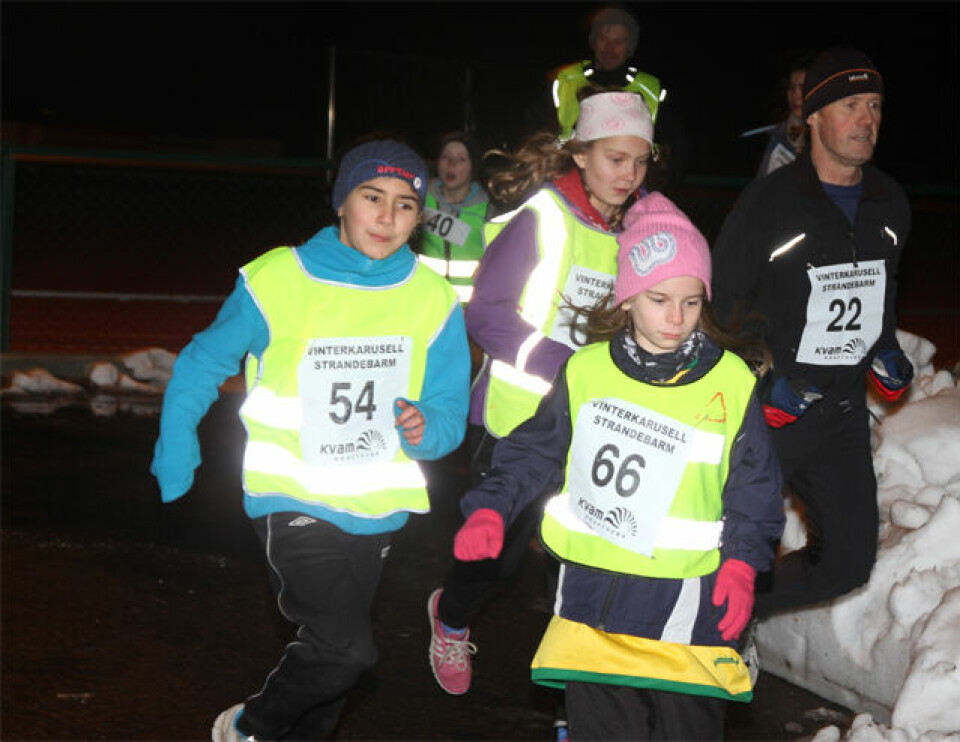 Favorittene seiret i Strandebarm.