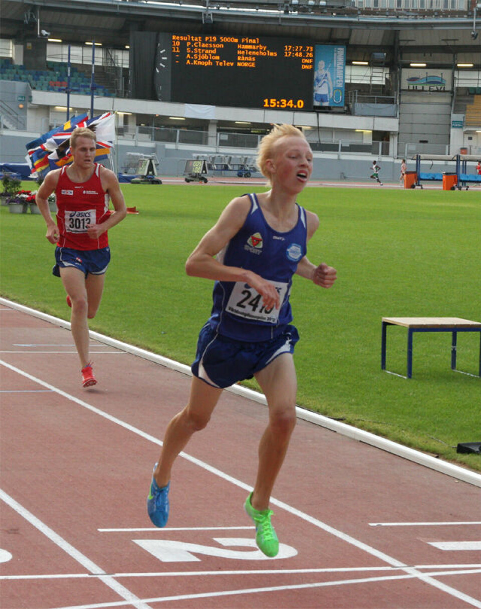 Norsk seier på 5000 m i VU-Spelen