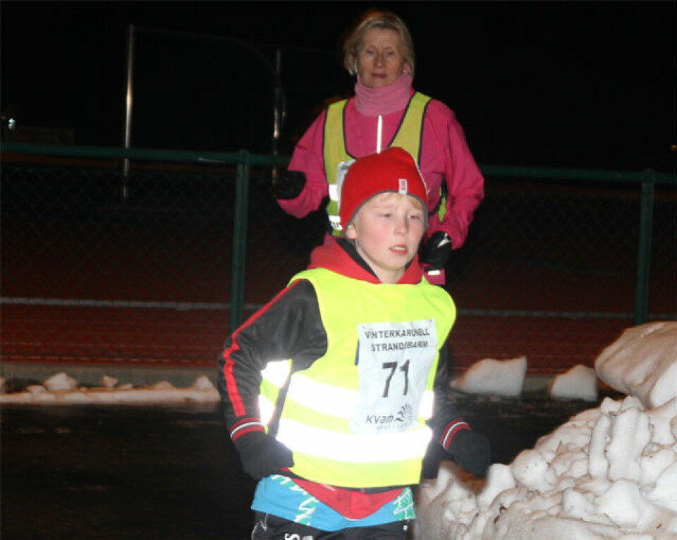 Favorittene seiret i Strandebarm.