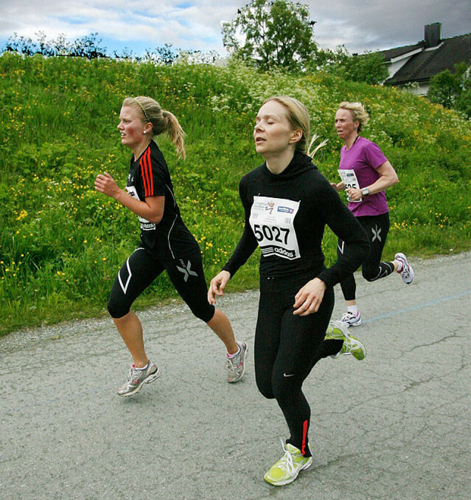 Marthe K. Myhre løp på 2.45.13 i Tromsø