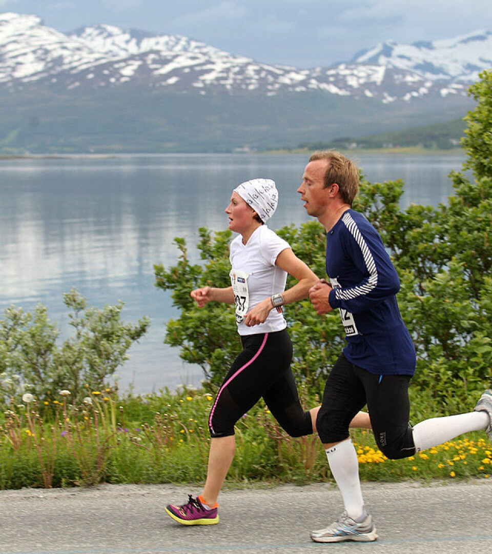 Marthe K. Myhre løp på 2.45.13 i Tromsø