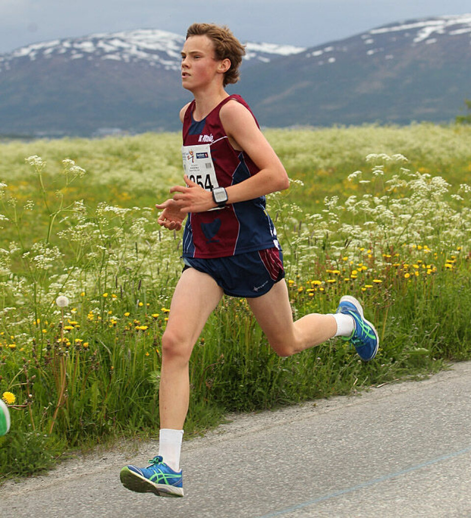 Marthe K. Myhre løp på 2.45.13 i Tromsø