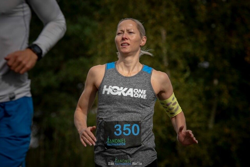 Mari Nustad Mauland og Anstein Skjørestad vant Sandnes Halvmaraton Mari_Mauland (1280x854).jpg