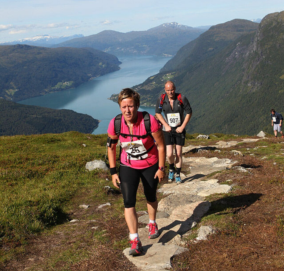 Skåla Opp 2011 - fra start til mål
