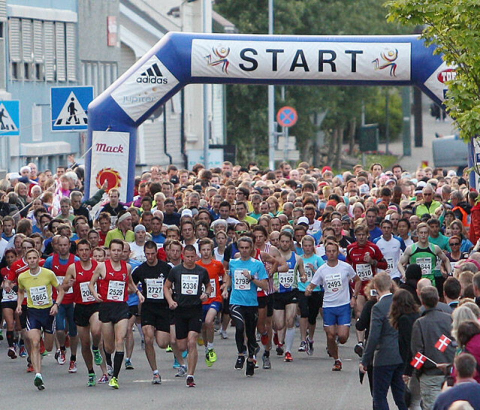 Marthe K. Myhre løp på 2.45.13 i Tromsø