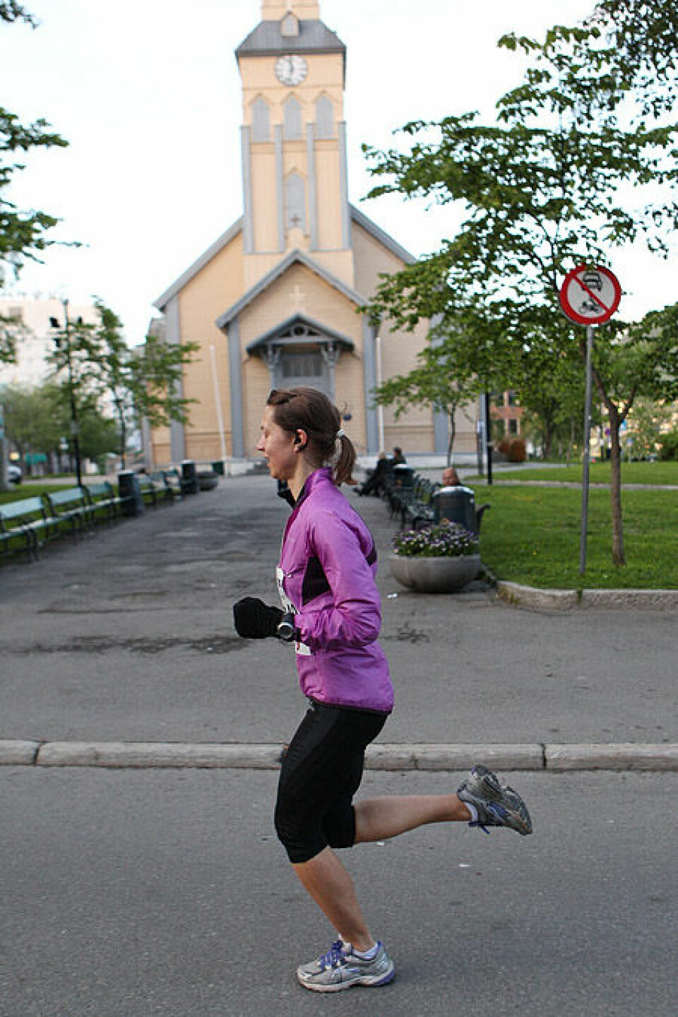 Marthe K. Myhre løp på 2.45.13 i Tromsø