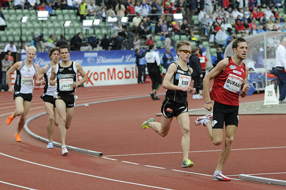 Sterk løping under Bislett Games