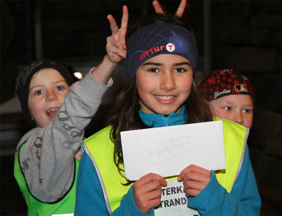 Favorittene seiret i Strandebarm.