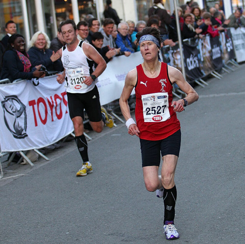 Marthe K. Myhre løp på 2.45.13 i Tromsø