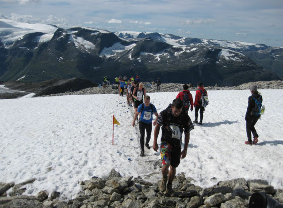 Skåla Opp 2011 - fra start til mål