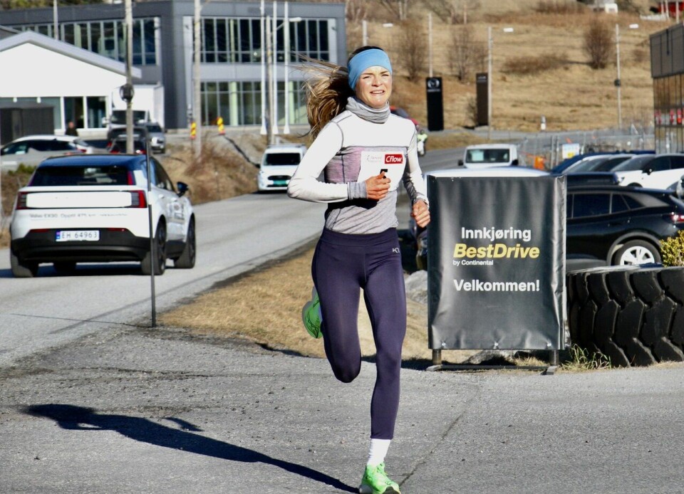 Live Johannessen Solheimdal tok sin andre løyperekord i Ålesund Vinterkarusell. Nå venter 10 km i Bilbao Live Johannessen Solheimdal tok sin andre løyperekord i Ålesund Vinterkarusell. Nå venter 10 km i Bilbao